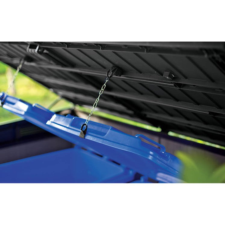 Keter 6 x 3 Oakland Grande Store Heavy Duty Plastic Shed – Grey