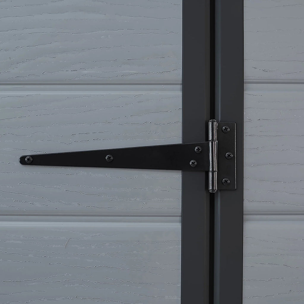 Klikstrom Senner 6×4 ft Pent Grey Shed with floor & 1 window