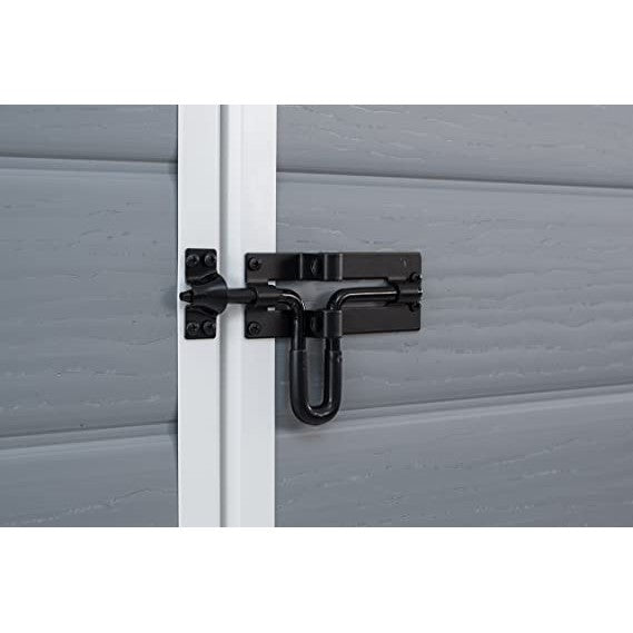 Keter 6 x 6 Manor Plastic Pent Garden Storage Shed – Grey